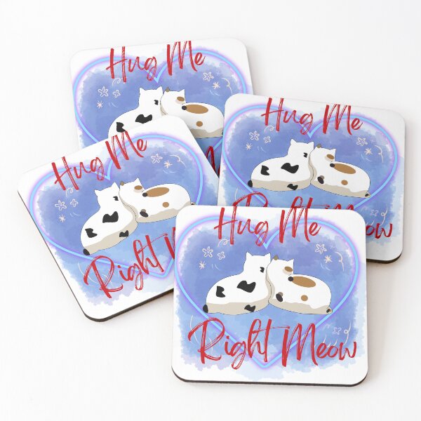 Item preview, Hug Me Right  Meow - Hug Cat Valentine designed and sold by FLY-DS.