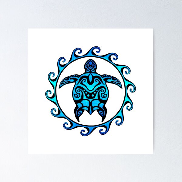 Item preview, Tribal Turtle designed and sold by BailoutIsland.