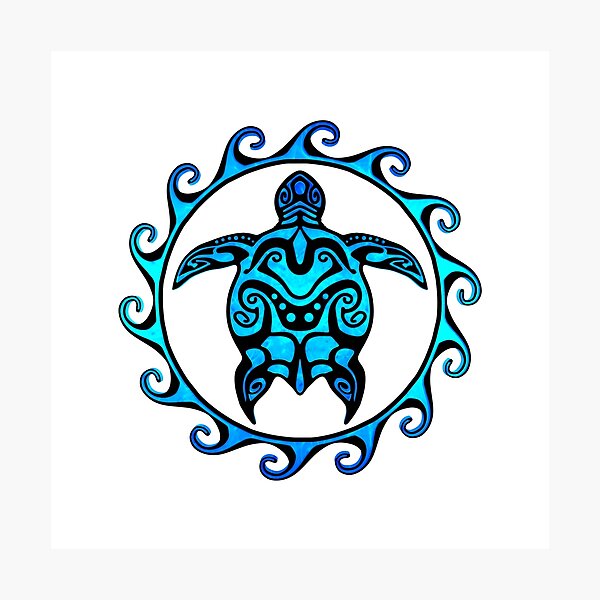Item preview, Tribal Turtle designed and sold by BailoutIsland.