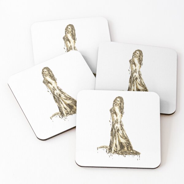 Item preview, Gold Bellydancer Woman - Gold Series designed and sold by turntiner.