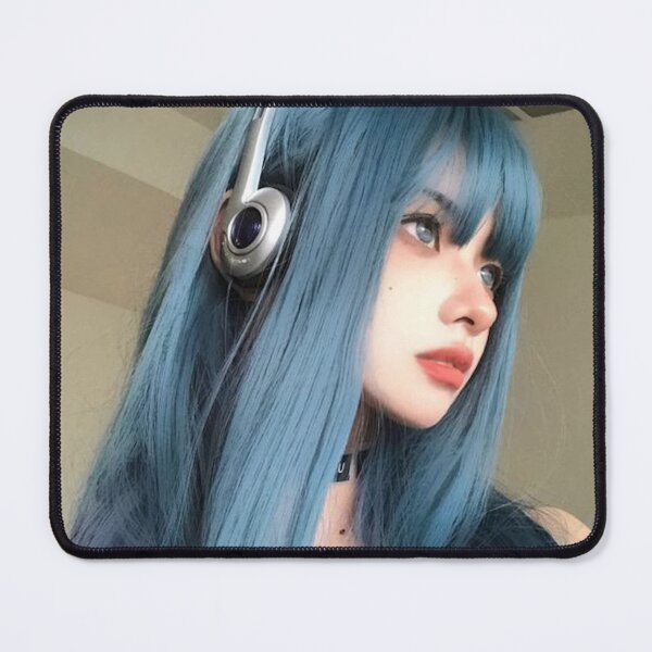 Item preview, Blue world and headphones designed and sold by emoartwork.