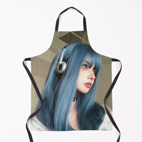 Item preview, Blue world and headphones designed and sold by emoartwork.
