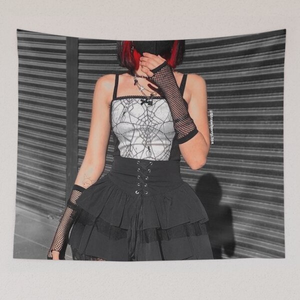 Item preview, Emo red fairy angel designed and sold by emoartwork.