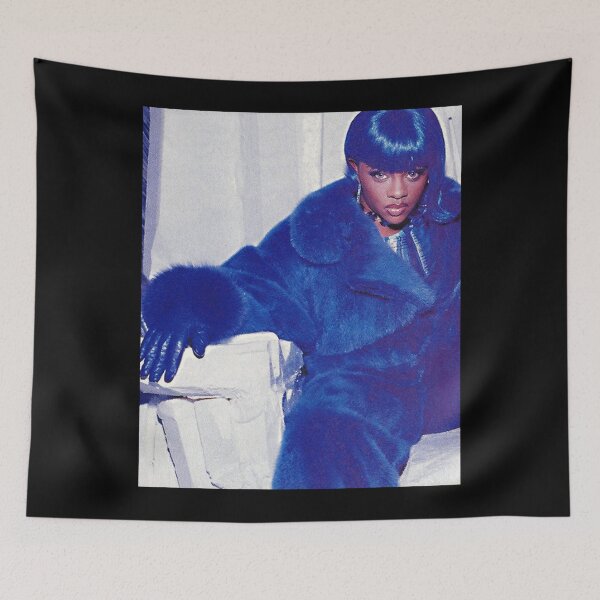 Item preview, Lil Kim Blue 51 Simple Vintage Graphic designed and sold by readertmc.