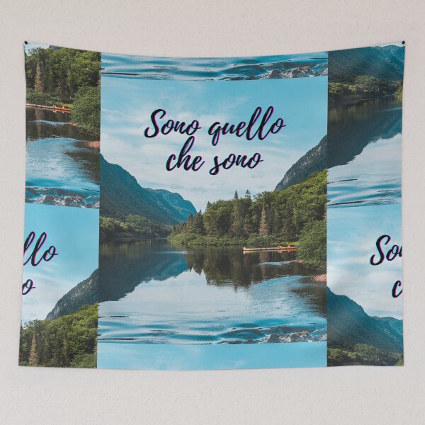 Item preview, I am what I am - popular Italian quotes theme gifts  designed and sold by RebelliousRosee.