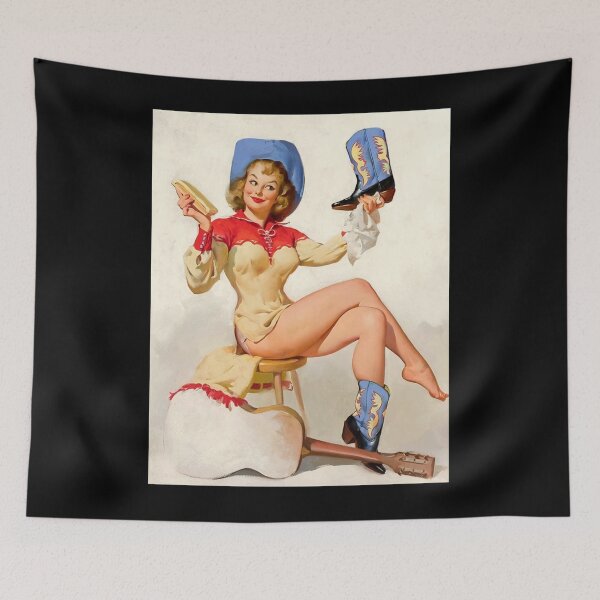 Item preview, Fille de performance des années 60 Poster designed and sold by ClaudieDicki.