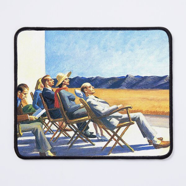 Item preview, Peaple in sun art by Edward hopper classic poster designed and sold by Golido.