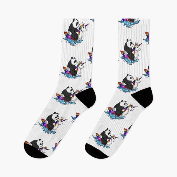 Item preview, Panda Bear Riding Unicorn Float  designed and sold by underheaven.