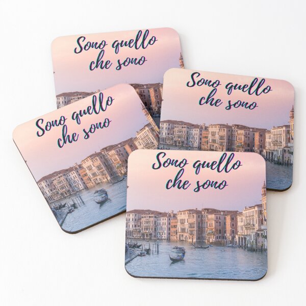 Item preview, I am what I am - popular Italian quotes theme gifts  designed and sold by RebelliousRosee.