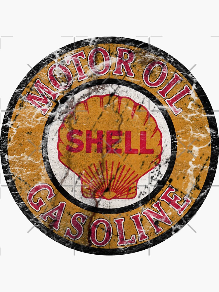 "Vintage Gasoline Hot Rod Racing" Sticker for Sale by danielart08