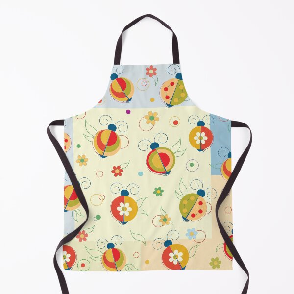 Item preview, Colorful ladybugs and flowers designed and sold by colorleafz.