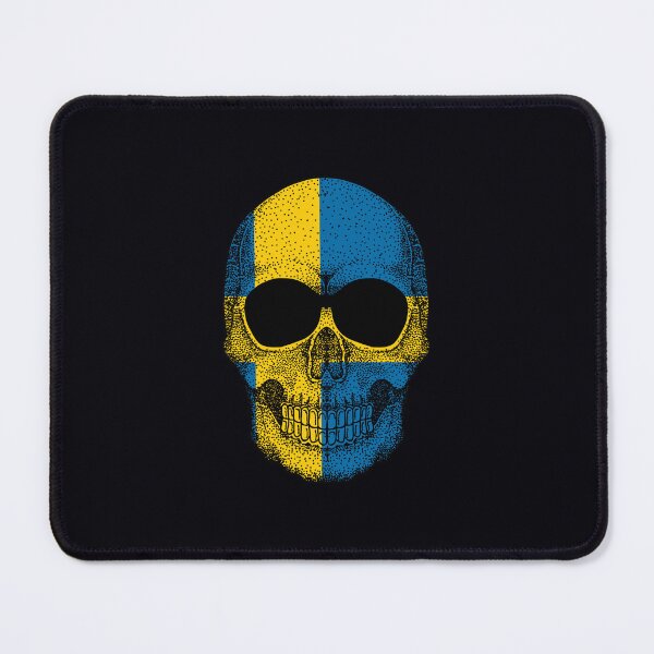 Item preview, Skull Sweden flag designed and sold by pretty4u.