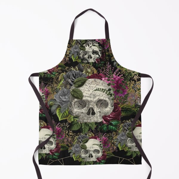 Item preview, Skulls for Halloween in Black designed and sold by KVDcreations.