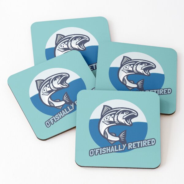 Item preview, Officially Retired Funny Fishing  designed and sold by ArtMeetsPizza.