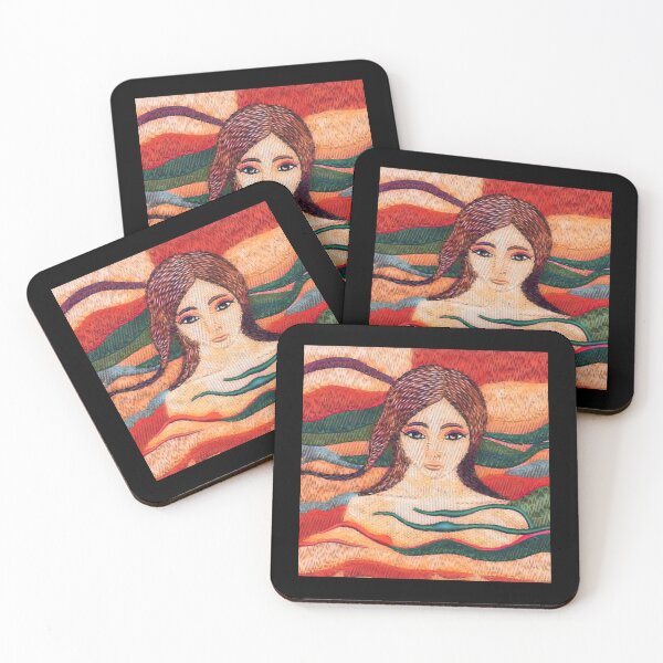 Item preview, fille colorée designed and sold by ClaudieDicki.