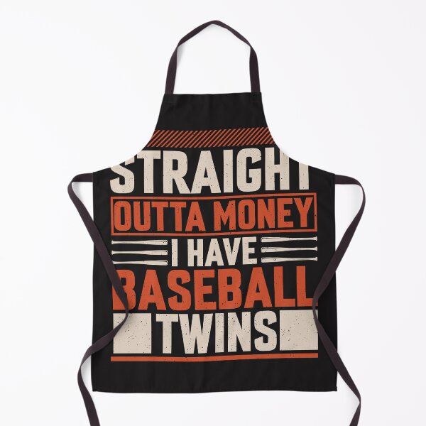Item preview, Straight Outta Money I Have Baseball Twins designed and sold by RED FIR.