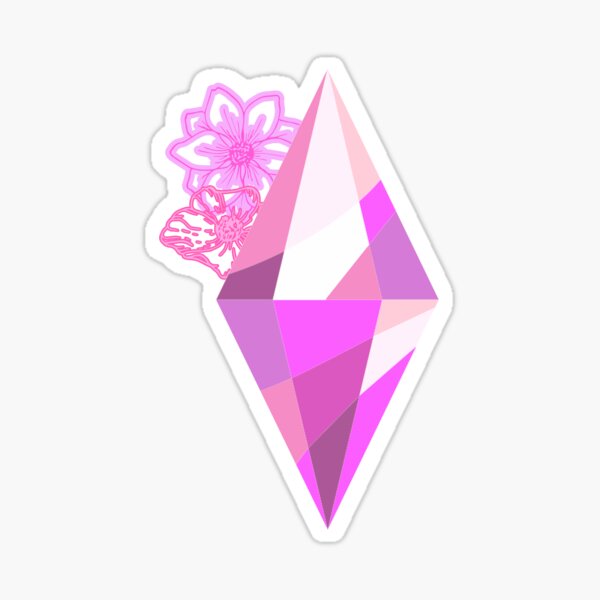 Thesims Sims Sims4 Plumbob Red Sticker By Constanceke