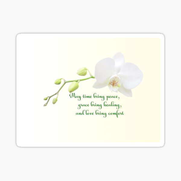May time bring peace ... Sticker