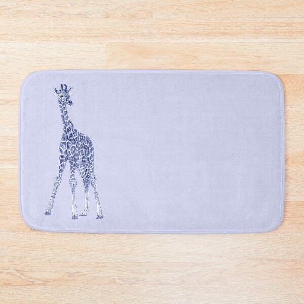 Item preview, Giraffe - blue version designed and sold by SylvieG18.