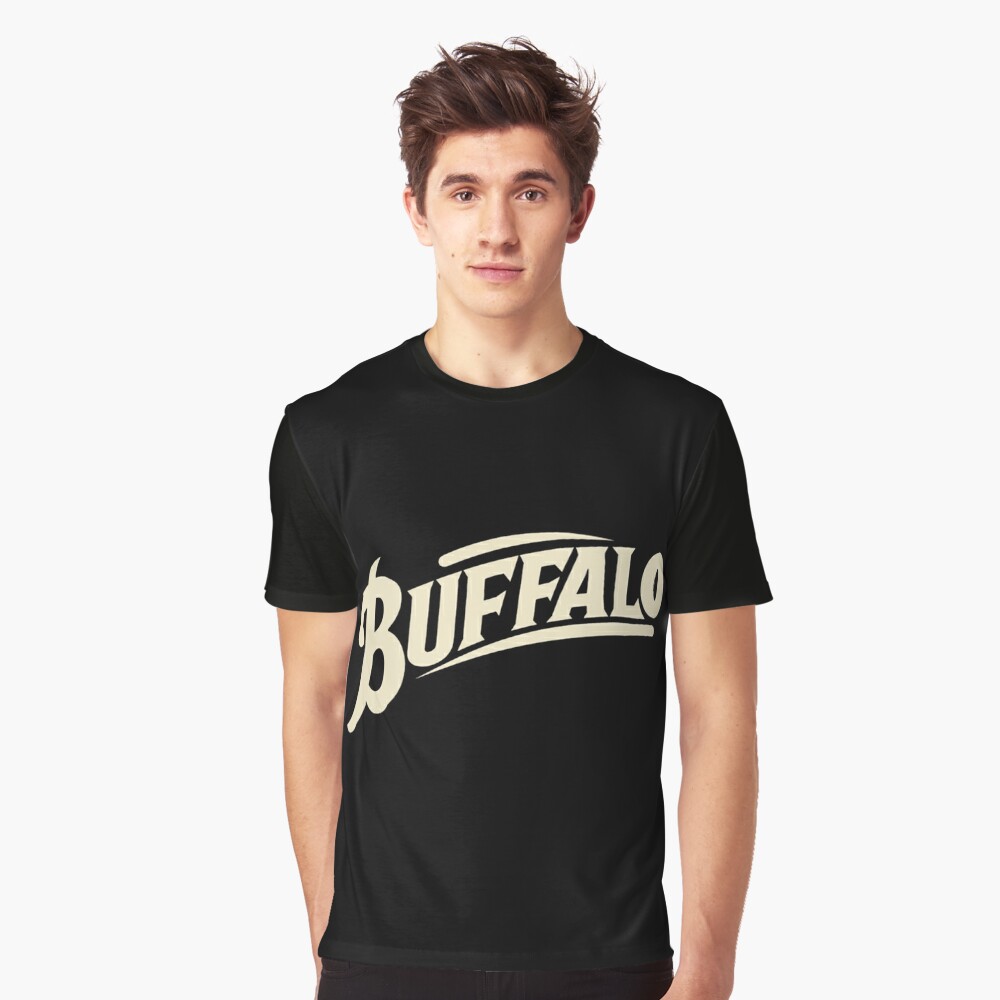 Buffalo Short Sleeve V-Neck T-Shirt