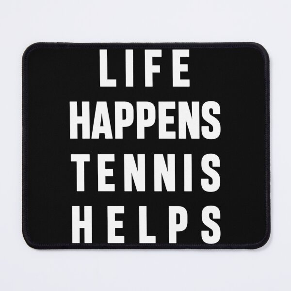 Item preview, Life Happens Tennis Helps Classic T-Shirt designed and sold by monica45je.