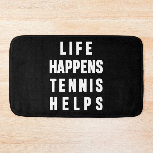Item preview, Life Happens Tennis Helps Classic T-Shirt designed and sold by monica45je.