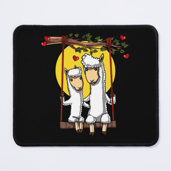 Item preview, Cute Llama Couple Alpaca  designed and sold by underheaven.