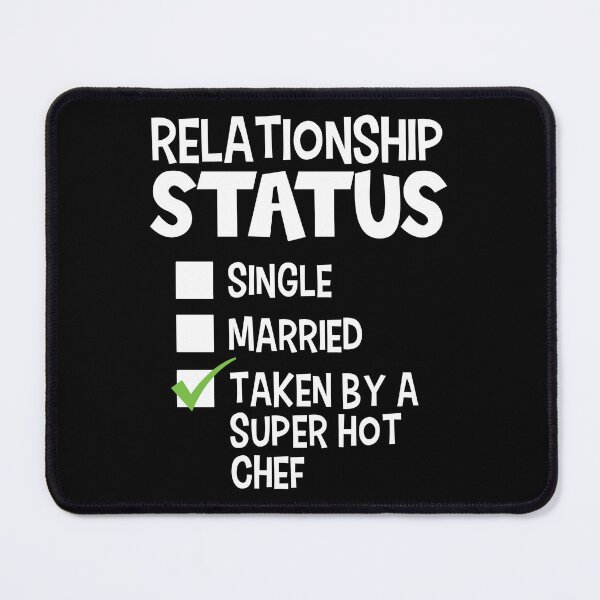 Item preview, Funny His and Her Gift Idea Chef Relationship Status designed and sold by haselshirt.