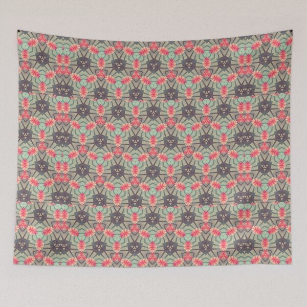 Item preview, Ornamental Pattern Wallpaper designed and sold by DigitalChickHub.