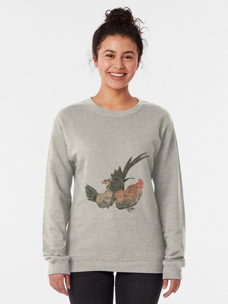 Alternate view of Messenger of the gods (chartreuse0 Pullover Sweatshirt