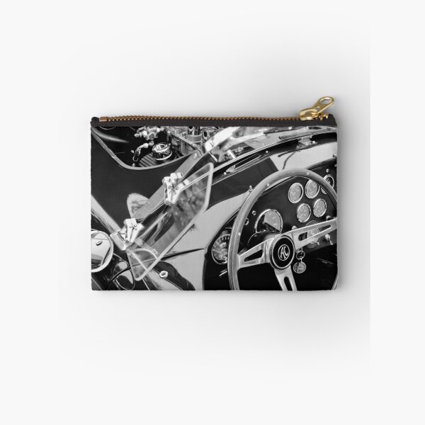 Item preview, AC Shelby Cobra Engine - Steering Wheel -0232bw designed and sold by Jill Reger.