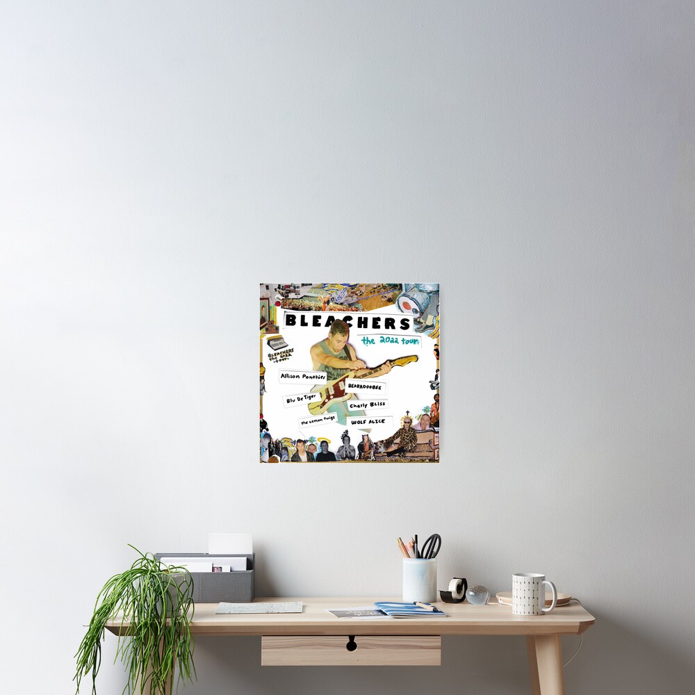 "Bleachers Tour 2022" Poster for Sale by Redbubble
