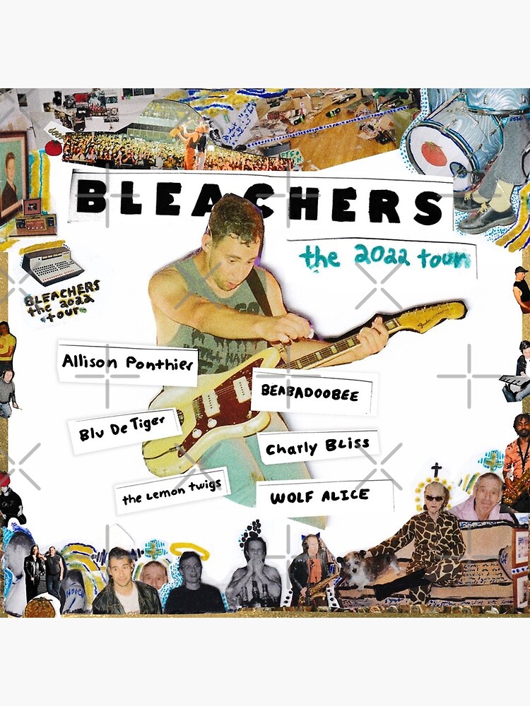 "Bleachers Tour 2022" Poster for Sale by Redbubble