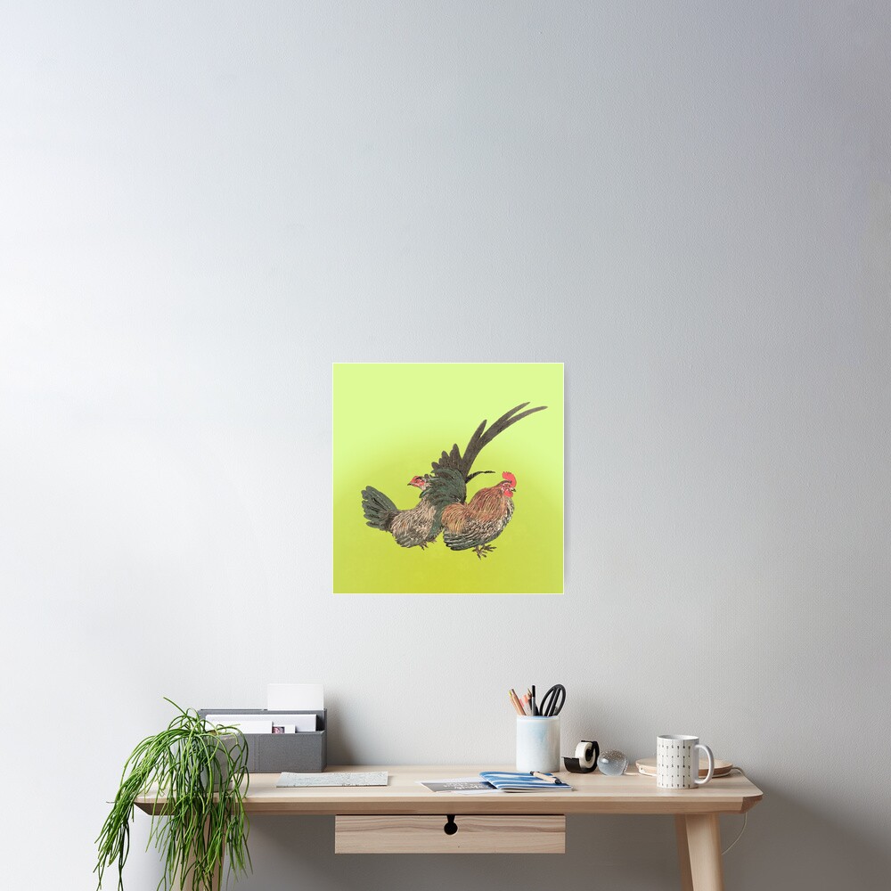 Messenger of the gods (chartreuse0 Poster