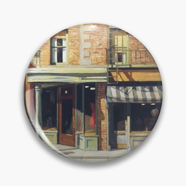 Item preview, Paris street art of Edward hopper classic poster designed and sold by Golido.