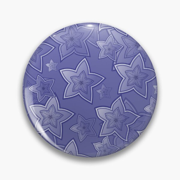 Artikelvorschau, Tossed Purple Balloon Flower on Soft Purple Half-Drop Repeat 5748 entworfen und verkauft von Art in My Loft.