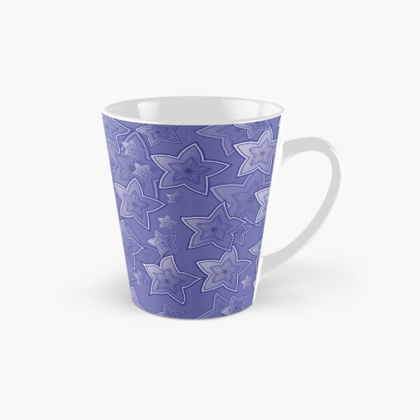 Artikelvorschau, Tossed Purple Balloon Flower on Soft Purple Half-Drop Repeat 5748 entworfen und verkauft von Art in My Loft.