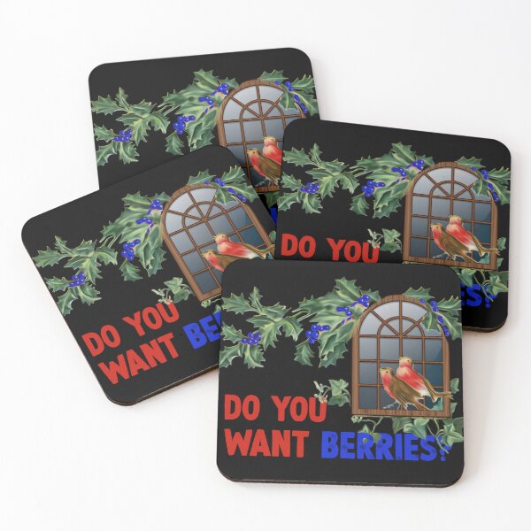 Item preview, Blue berries and bird artwork designed and sold by DopeDesign111.