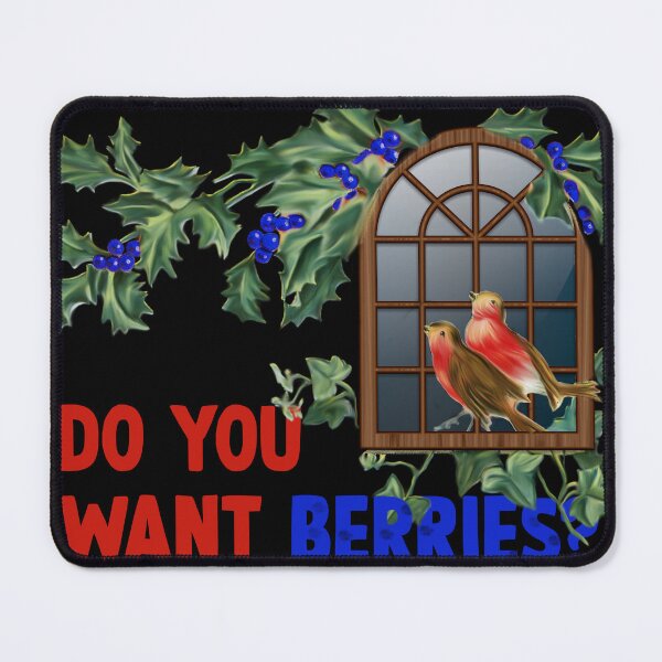 Item preview, Blue berries and bird artwork designed and sold by DopeDesign111.