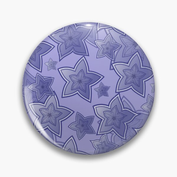 Artikelvorschau, Tossed Purple Balloon Flower on Light Purple Half-Drop Repeat 5748 entworfen und verkauft von Art in My Loft.