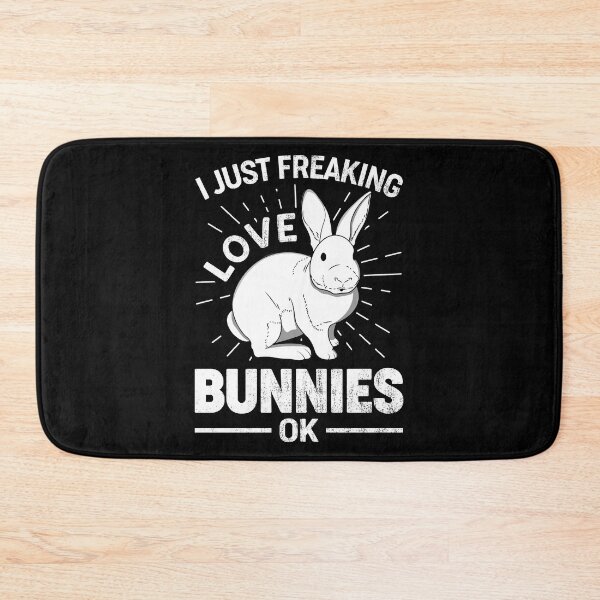 Item preview, I Just Freaking Love Bunnies Ok Cute Easter designed and sold by haselshirt.