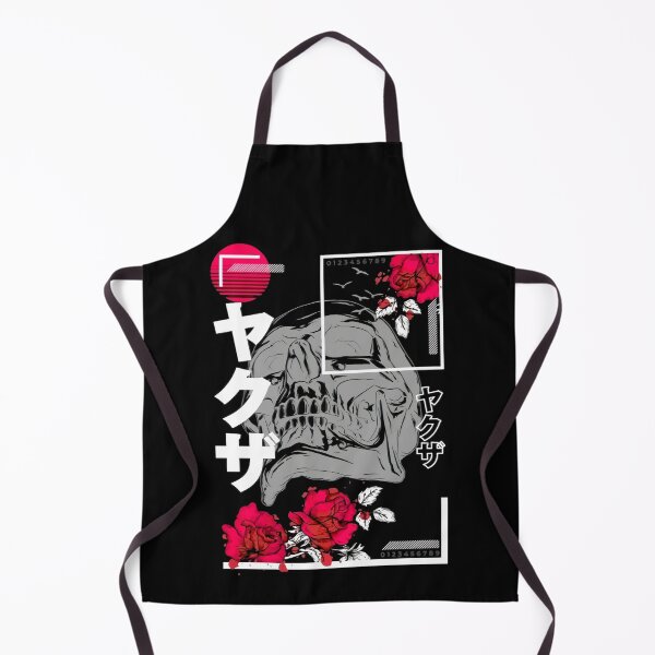 Item preview, Japanese Art Skeleton and Flowers Otaku Japan Style Oni angel of death Dark Theme designed and sold by Reign Of Darkness.