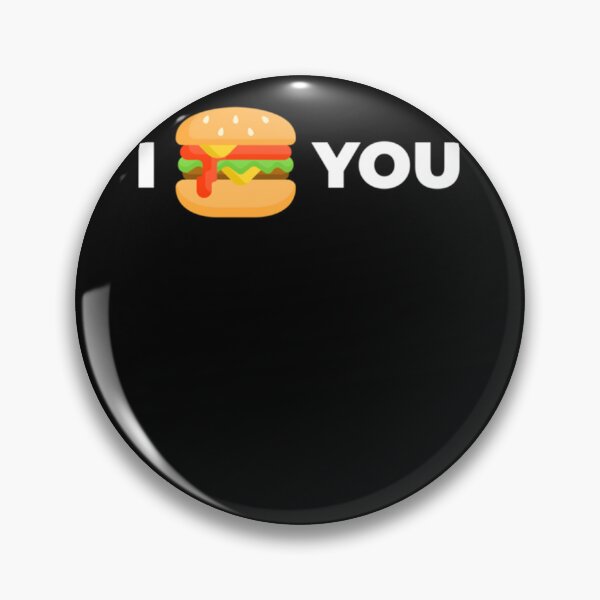 Item preview, I Love Burger Cheeseburger Unhealthy Eating funny Classic designed and sold by GintarasLaukin.