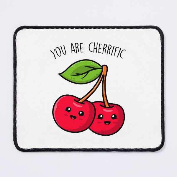Item preview, you are cherrific, funny kawaii cherry fruit design idea vegan gift for women, girls designed and sold by NiceSpot.