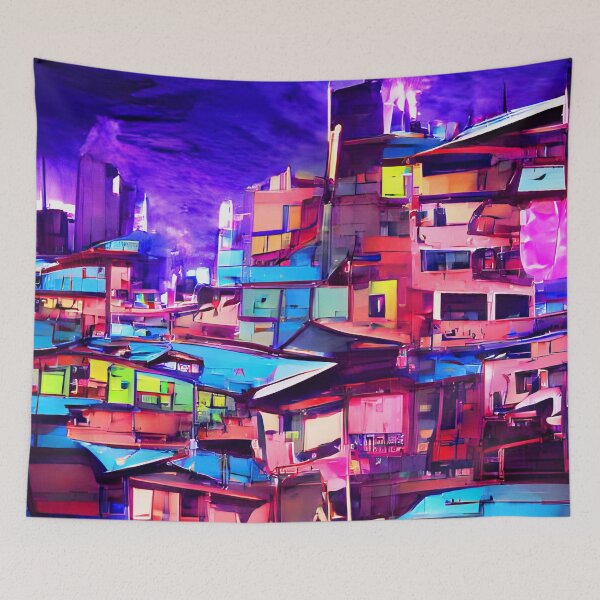 Item preview, Paradise in a Forgotten Corner of the City designed and sold by Petalglassjade.