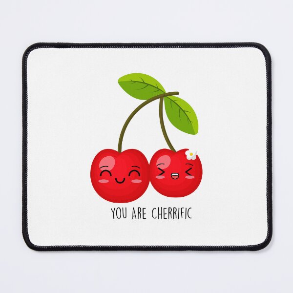 Item preview, you are cherrific, funny kawaii cherry fruit design idea vegan gift for women, girls designed and sold by NiceSpot.