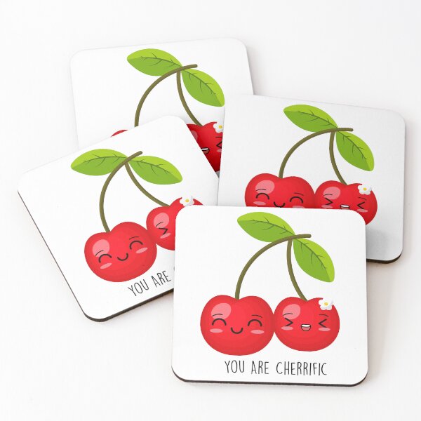 Item preview,  you are cherrific, funny kawaii cherry fruit design idea vegan gift for women, girls  designed and sold by NiceSpot.