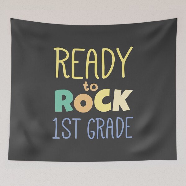 Item preview, Listo para rockear primer grado designed and sold by Think4Prints.