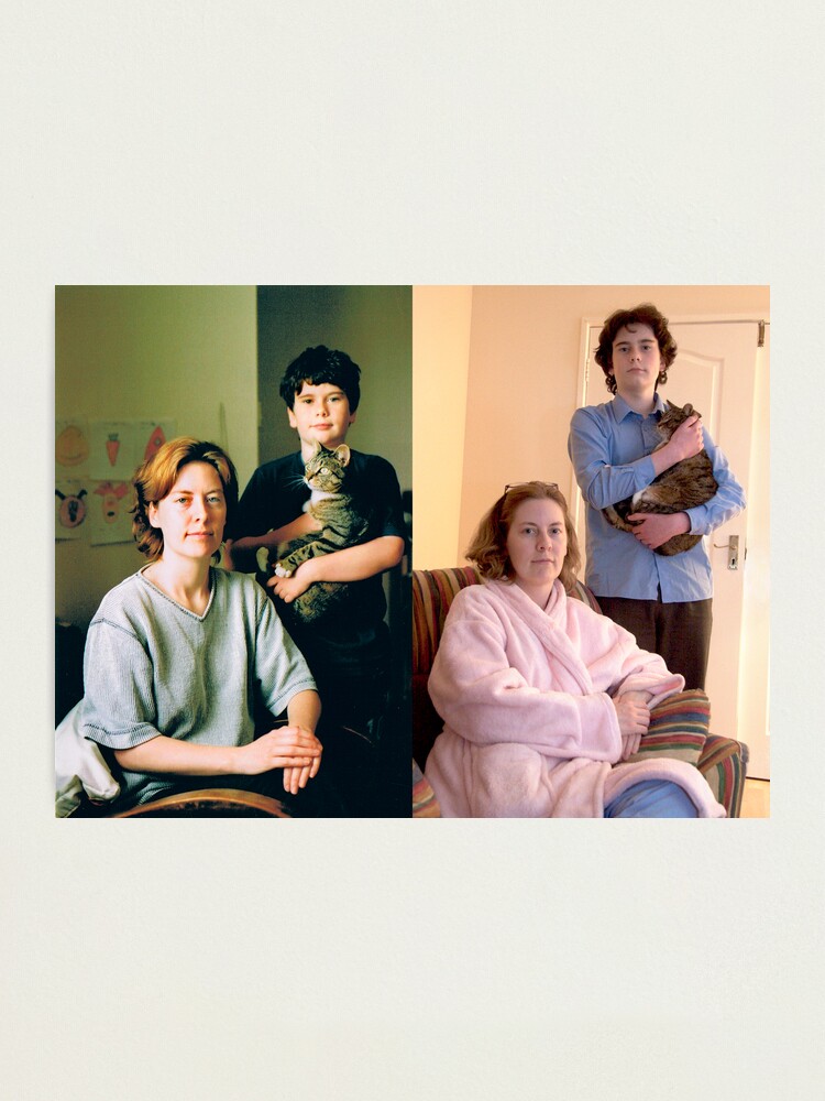 Alternate view of Nuala, Daniel & the Cat 2001 - 2006 Photographic Print