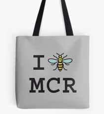 I love Manchester Tote Bag
